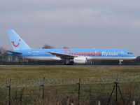 G-BYAY @ EGCC - Thomson - by Chris Hall