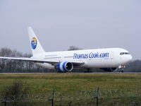 G-DAJC @ EGCC - Thomas Cook - by Chris Hall