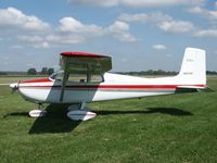 N8234B @ MWO - White plane in bright Sun - by Allen M. Schultheiss
