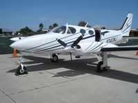N340MJ @ KSBA - Santa Barbara Ramp - by Marc S. Rouse
