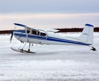 N2253C @ Z59 - Lift off of Kuskokwim River - by Martin Prince, Jr