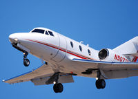 N907TF @ KAPA - On approach to 17L.