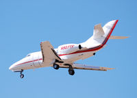 N907TF @ KAPA - On approach to 17L.