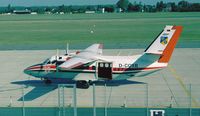 D-COXB @ EDVE - Let L-410UVP of the Brunswick Parachute Club at Braunschweig-Waggum Airport