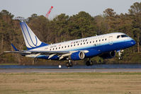 N657RW @ ORF - United Express (Shuttle America) N657RW (FLT TCF7625) from Chicago O'Hare Int'l (KORD) landing on RWY 23.