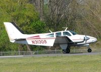 N31309 @ DTN - Starting to roll for take off from the Shreveport Downtown airport. - by paulp