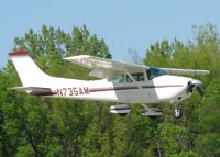 N735AM @ DTN - Landing on 14 at Downtown Shreveport. - by paulp