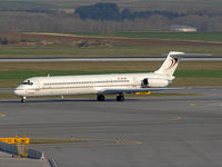 OE-IKB @ VIE - The last regular MD 80 operator in VIE is MAP-Jet - this plane seems currently to be operated in wetlease for SkyEurope