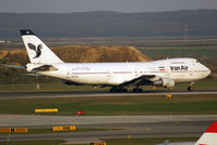 EP-IAH @ VIE - Iran Air Boeing 747-286B(M)