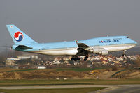 HL7485 @ VIE - Korean Air Boeing 747-4B5