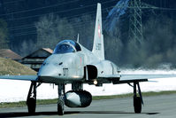 J-3077 @ LSMM - Taxiway from the Kaverne to the runway.
