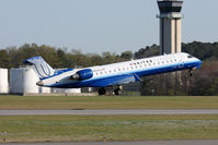 N164GJ @ ORF - United Express (GoJet Airlines) N164GJ (FLT GJS7374) departing RWY 23 enroute to Washington Dulles Int'l (KIAD).