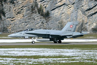 J-5016 @ LSMM - Vertical rocks and aircraft is normally not a healthy combination. In Switzerland this seems to be no problem though.