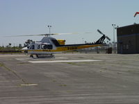 N14LA @ POC - Setting down on the pad, and starting cool down - by Helicopterfriend
