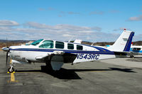 N543RC @ FIT - A Beech stops for lunch at Fitchburg - by Bruce Vinal