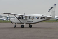G-CDYA @ EGTC - Gippsland GA8 Airvan at Cranfield