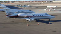N257SJ @ KVGT - Sitting at the ramp, awaiting its next departure. - by Jose Gutierrez