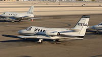 N251DD @ KVGT - Old aircraft anxiously sitting on the ramp for its next destination. - by Jose Gutierrez
