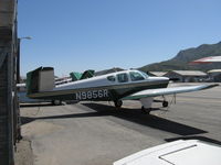 N9856R @ SZP - 1960 Beech M35 BONANZA, Continental IO-470-C 250 Hp - by Doug Robertson