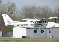 N2099D @ DTN - About to touch down at the Shreveport Downtown airport. - by paulp