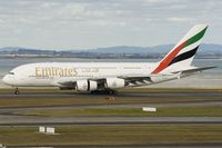 A6-EDC @ NZAA - Reverse thrusters deployed as EK412 arrives from Sydney - by ANZ787900