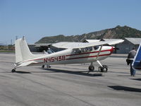 N4543B @ SZP - 1955 Cessna 180, Continental O-470 225 Hp - by Doug Robertson