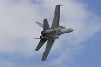 A21-11 @ NZWP - The RAAF F/A 18 showing off over Whenuapai - by ANZ787900