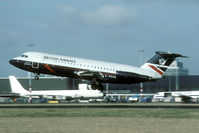 G-BBME @ EHAM - take off for a routine flight from Amsterdam back to the UK. - by Joop de Groot