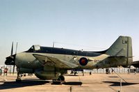 XL500 @ YEO - Gannet AEW.3 of 849 Squadron at the 1977 RNAS Yeovilton Air Day. - by Peter Nicholson