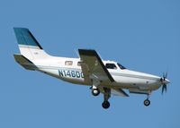 N146DG @ SHV - Landing on runway 32 at the Shreveport Regional airport. - by paulp