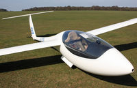 G-CJEL @ EGKE - SCHLEICHER ASW24 - by Martin Browne