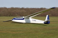 G-CHSG @ EGKE - A CLASSIC GLIDER - by Martin Browne