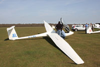G-CJEL @ EGKE - SCHLEICHER ASW24 - by Martin Browne