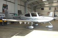 N286MD @ EGBT - Cirrus SR22 at Turweston - by Terry Fletcher