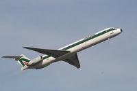 I-DACR @ EBBR - taking off from rwy 07R