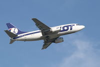 SP-LKF @ EBBR - taking off from rwy 07R - by Daniel Vanderauwera