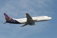 OO-VBR @ EBBR - taking off from rwy 07R