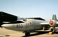 WH801 @ YEO - Different nose contours on this version of the Canberra as seen at the 1977 RNAS Yeovilton Air Day. - by Peter Nicholson