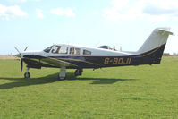 G-BOJI - Piper Pa-28RT-201T at Enstone North - by Terry Fletcher