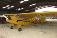 G-BJSZ @ EGTN - Piper Cub at Enstone North