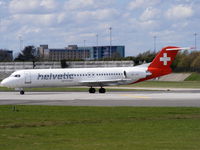 HB-JVE @ EGCC - Helvetic Airways - by Chris Hall