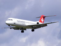 HB-JVE @ EGCC - Helvetic Airways - by Chris Hall