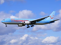 G-OBYI @ EGCC - Thomson - by Chris Hall