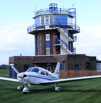 G-BEMW @ EGCB - TOUCH AND GO LTD, Previous ID: N9566N - by Chris Hall