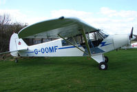 G-OOMF - Piper Cub at Enstone South - by Terry Fletcher