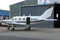 G-CHEY @ EGTK - Piper PA-31T2 at Oxford Kidlington - by Terry Fletcher