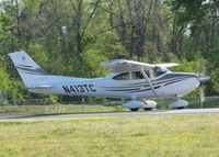 N413TC @ DTN - Rolling for take off at Downtown Shreveport. - by paulp