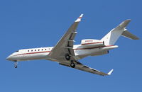 N100VR @ TPA - Global Express in for Superbowl - by Florida Metal