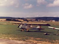 G-AZIH @ EGHN - Auster J/1N G-AZIH at Sandown July 1980 - by GeoffW