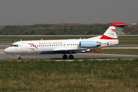 OE-LFL @ VIE - Austrian arrows Fokker F-70 - by Joker767